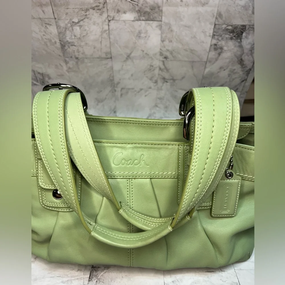 Coach Soho Pleated Leather Bag - Picture 5 of 16